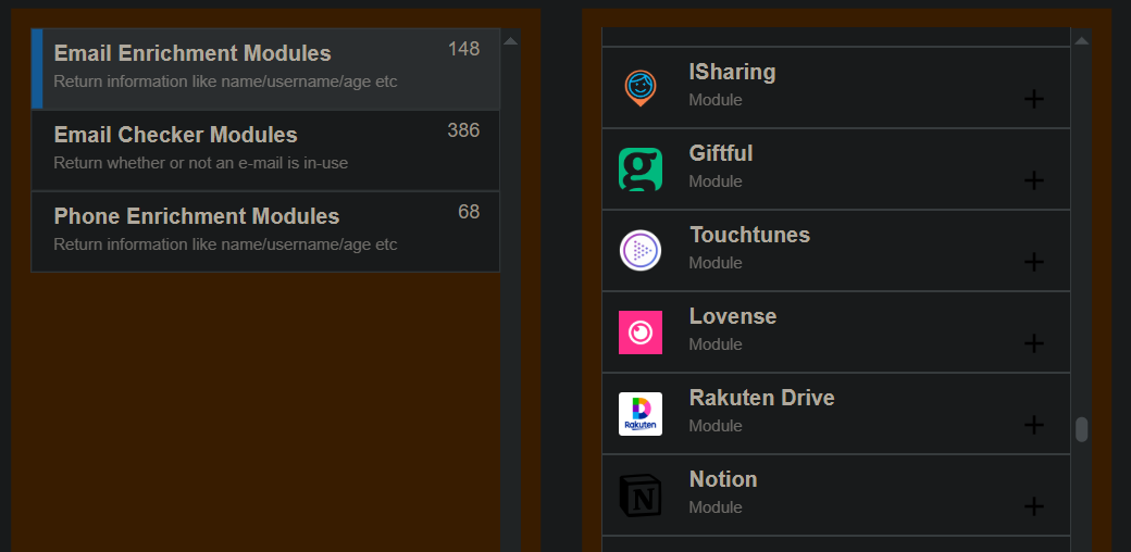 screenshot showing lovense module